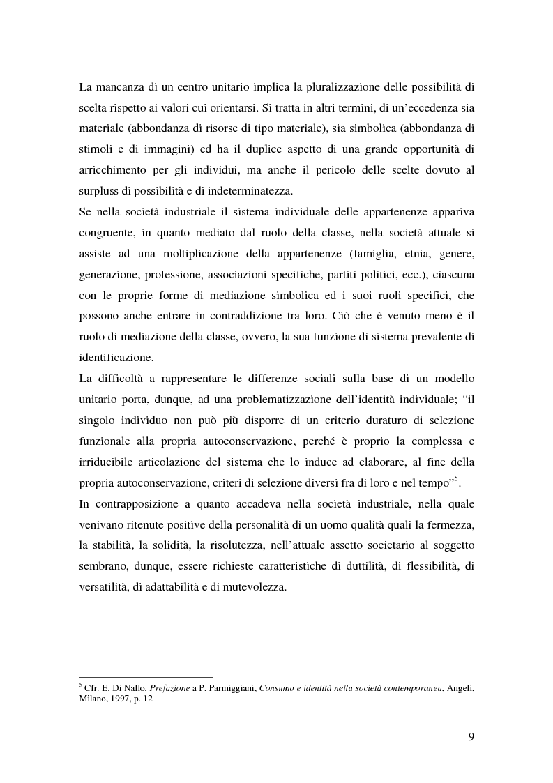 Anteprima della tesi: Prodotti tipici e turismo enogastronomico: come valorizzare un territorio, Pagina 7
