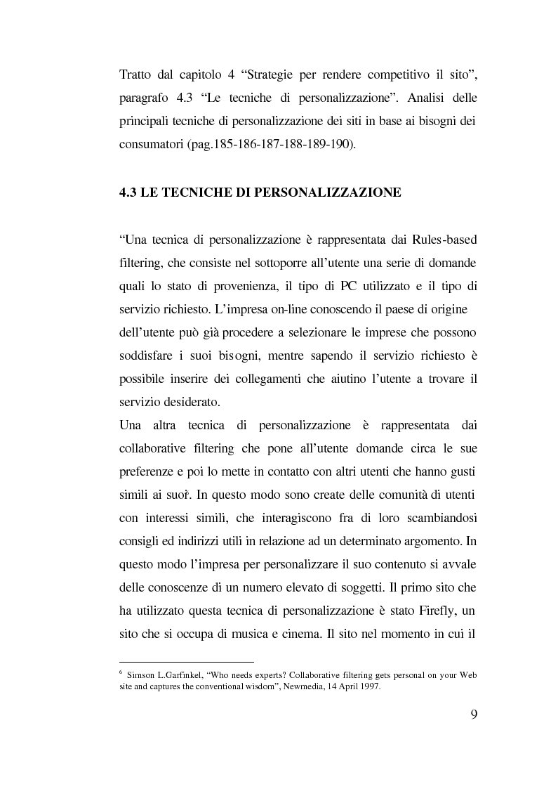 Anteprima della tesi: Aspetti innovativi delle tecnologie informatiche applicate alle imprese di servizi, Pagina 9