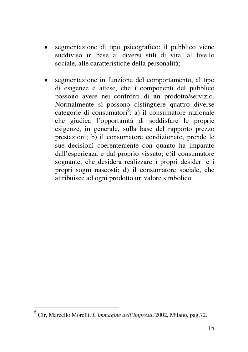Anteprima della tesi: Il mercato delle sponsorizzazioni culturali in Italia, i casi Corriere della Sera e Vodafone, Pagina 11