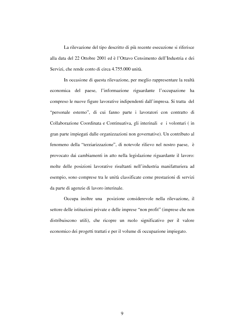 Anteprima della tesi: Dati su imprese e gruppi d'impresa: dagli archivi amministrativi alle fonti statistiche, Pagina 5