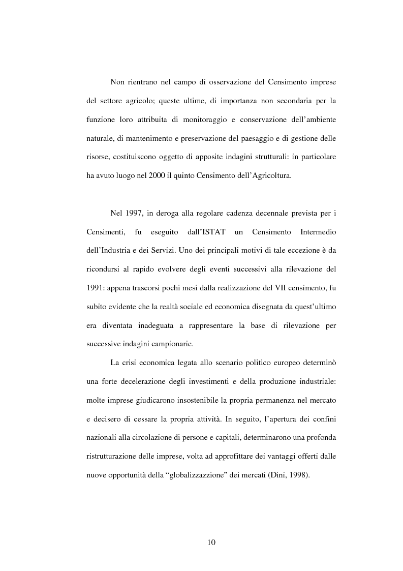 Anteprima della tesi: Dati su imprese e gruppi d'impresa: dagli archivi amministrativi alle fonti statistiche, Pagina 6
