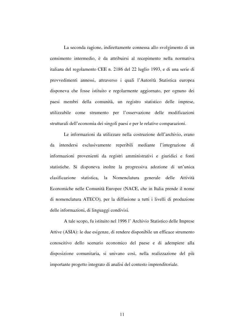 Anteprima della tesi: Dati su imprese e gruppi d'impresa: dagli archivi amministrativi alle fonti statistiche, Pagina 7