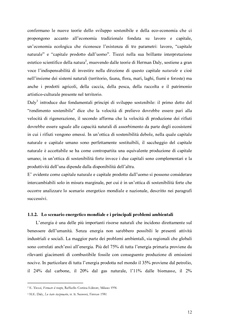 Anteprima della tesi: Analisi e caratteristiche di una nuova filiera di biocarburanti in Toscana, Pagina 6