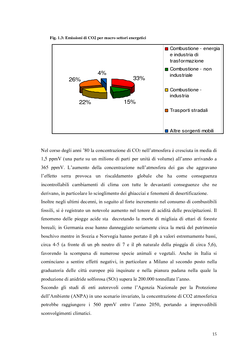 Anteprima della tesi: Analisi e caratteristiche di una nuova filiera di biocarburanti in Toscana, Pagina 9