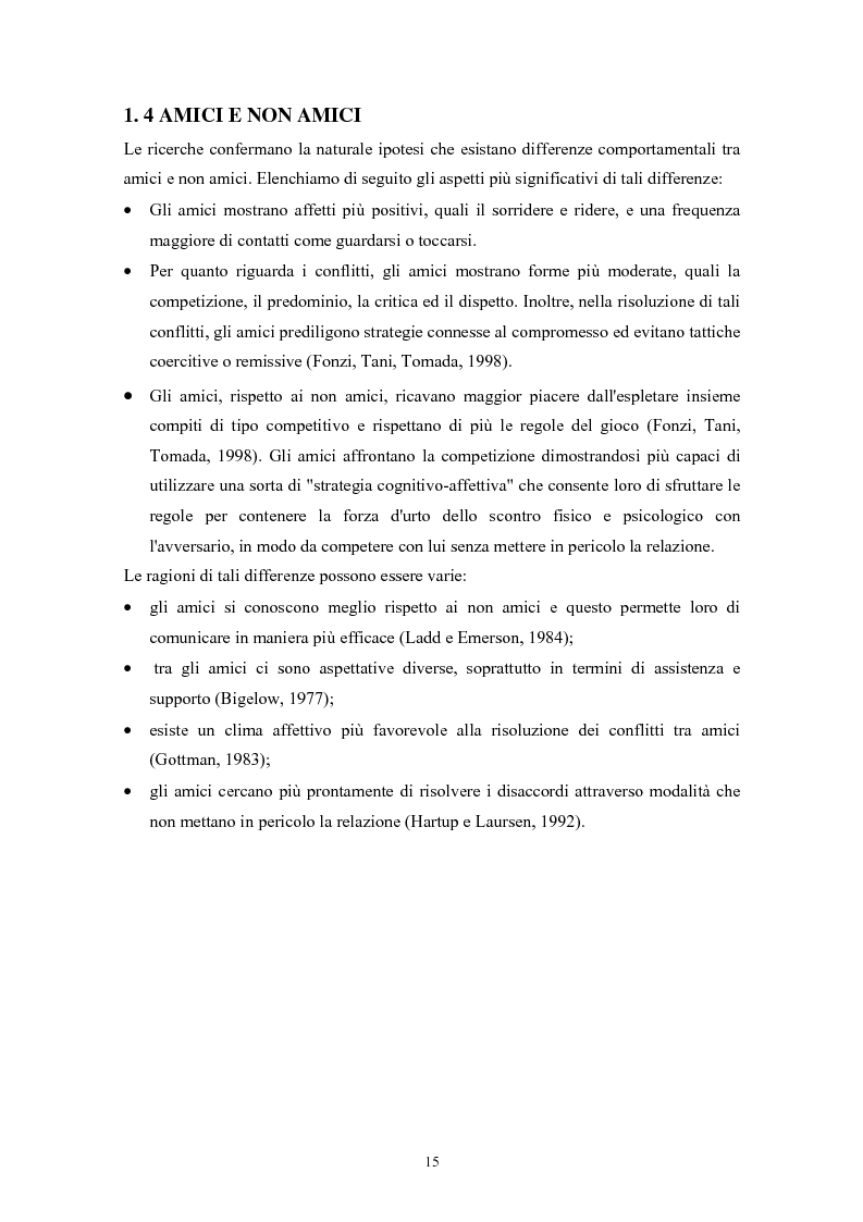 Anteprima della tesi: Caratteristiche temperamentali e stili di attaccamento nello sviluppo della competenza sociale: uno studio osservativo, Pagina 11