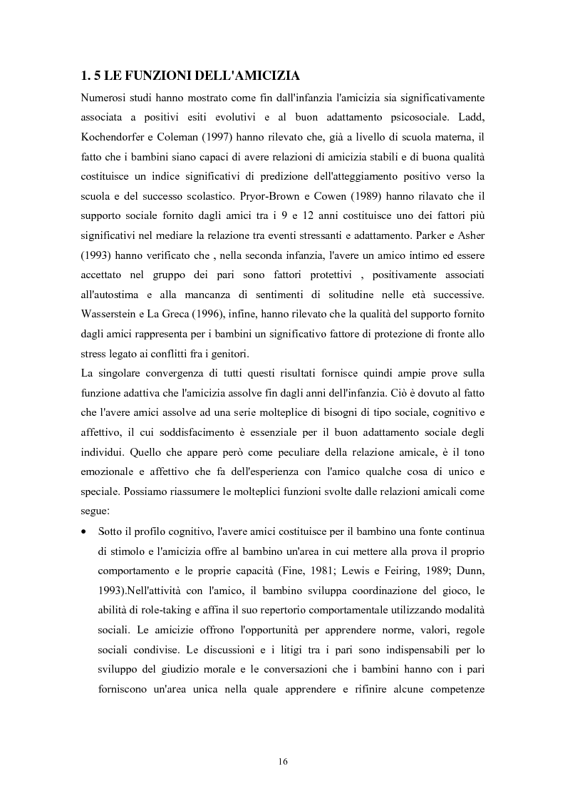 Anteprima della tesi: Caratteristiche temperamentali e stili di attaccamento nello sviluppo della competenza sociale: uno studio osservativo, Pagina 12