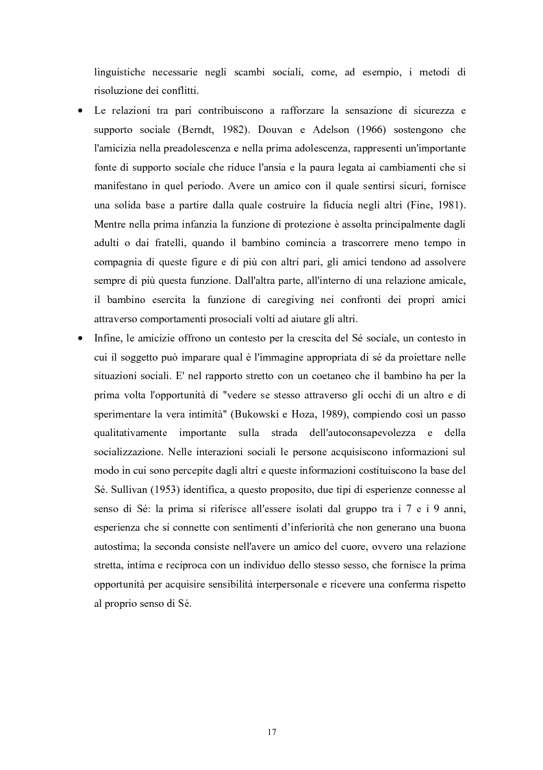 Anteprima della tesi: Caratteristiche temperamentali e stili di attaccamento nello sviluppo della competenza sociale: uno studio osservativo, Pagina 13
