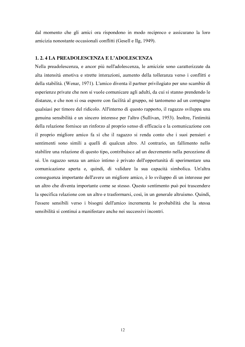 Anteprima della tesi: Caratteristiche temperamentali e stili di attaccamento nello sviluppo della competenza sociale: uno studio osservativo, Pagina 8