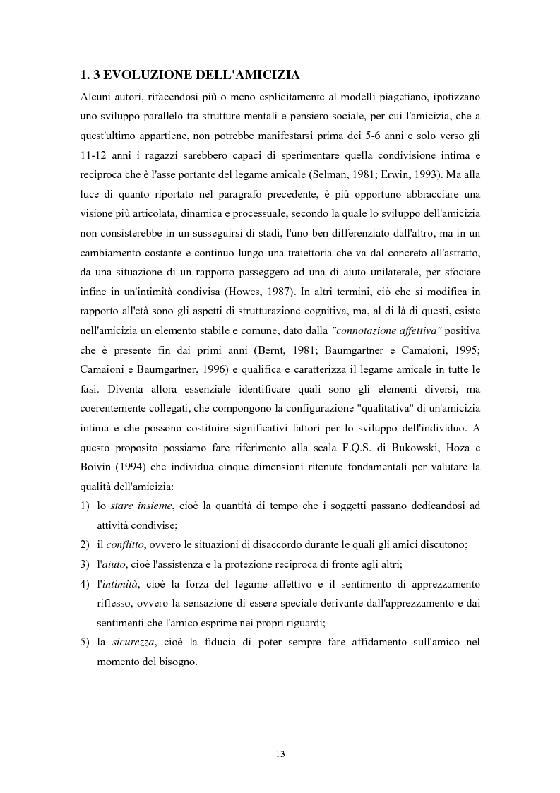 Anteprima della tesi: Caratteristiche temperamentali e stili di attaccamento nello sviluppo della competenza sociale: uno studio osservativo, Pagina 9