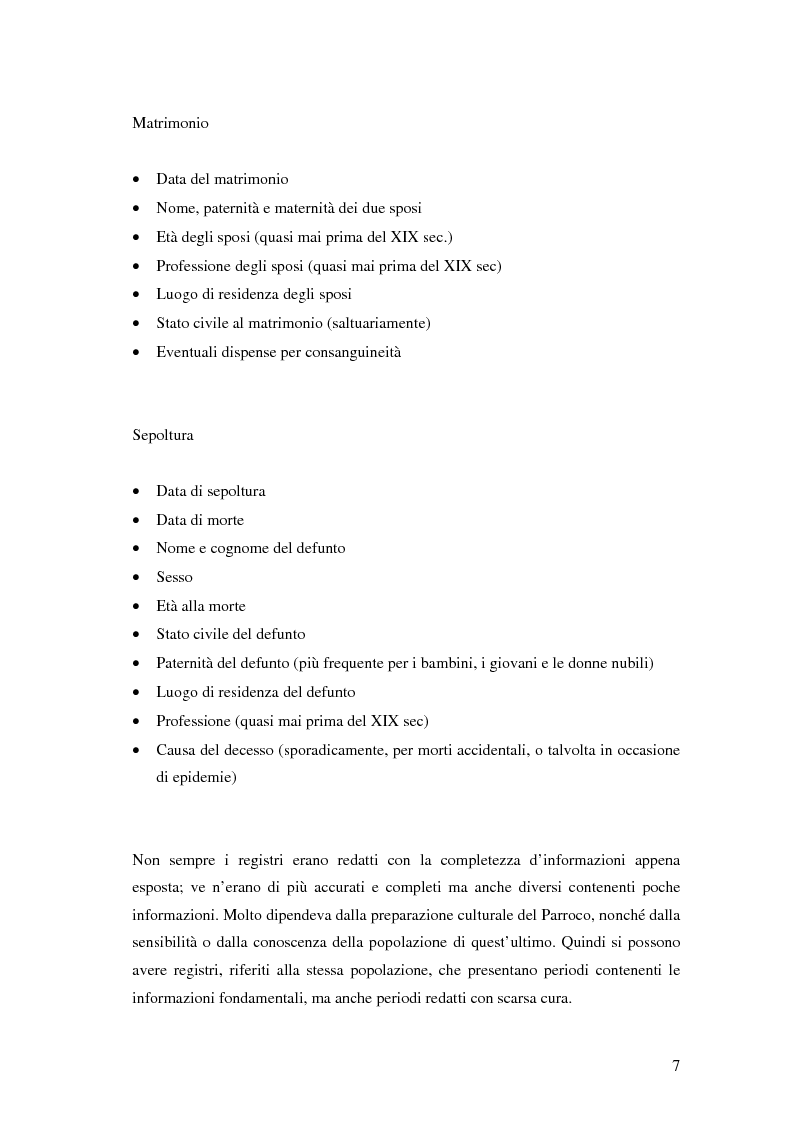 Anteprima della tesi: Analisi biodemografica di una popolazione dell'Appennino Parmense: Iggio (secoli XVIII-XX), Pagina 4