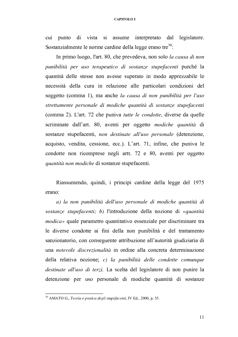 Anteprima della tesi: L'acquisto simulato di droga. Il ruolo dell'infiltrato., Pagina 15