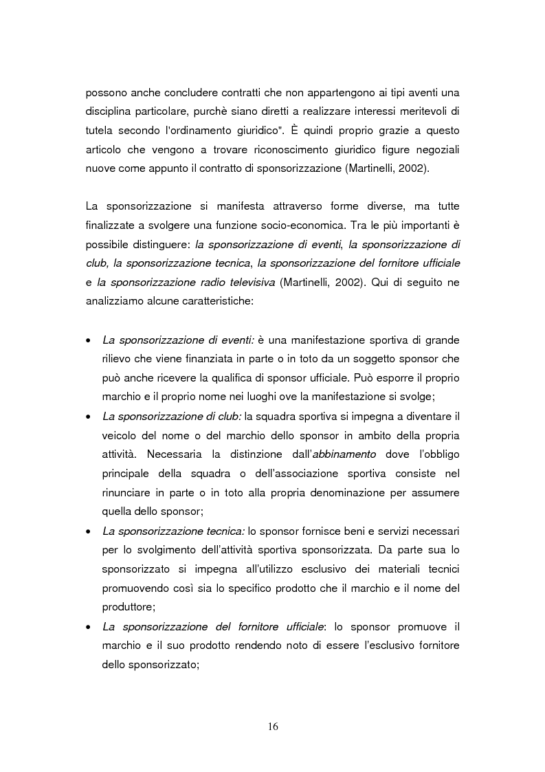 Anteprima della tesi: Le sponsorizzazioni nel settore della vela: i casi Bix-Dynameeting e Paul&Shark, Pagina 13