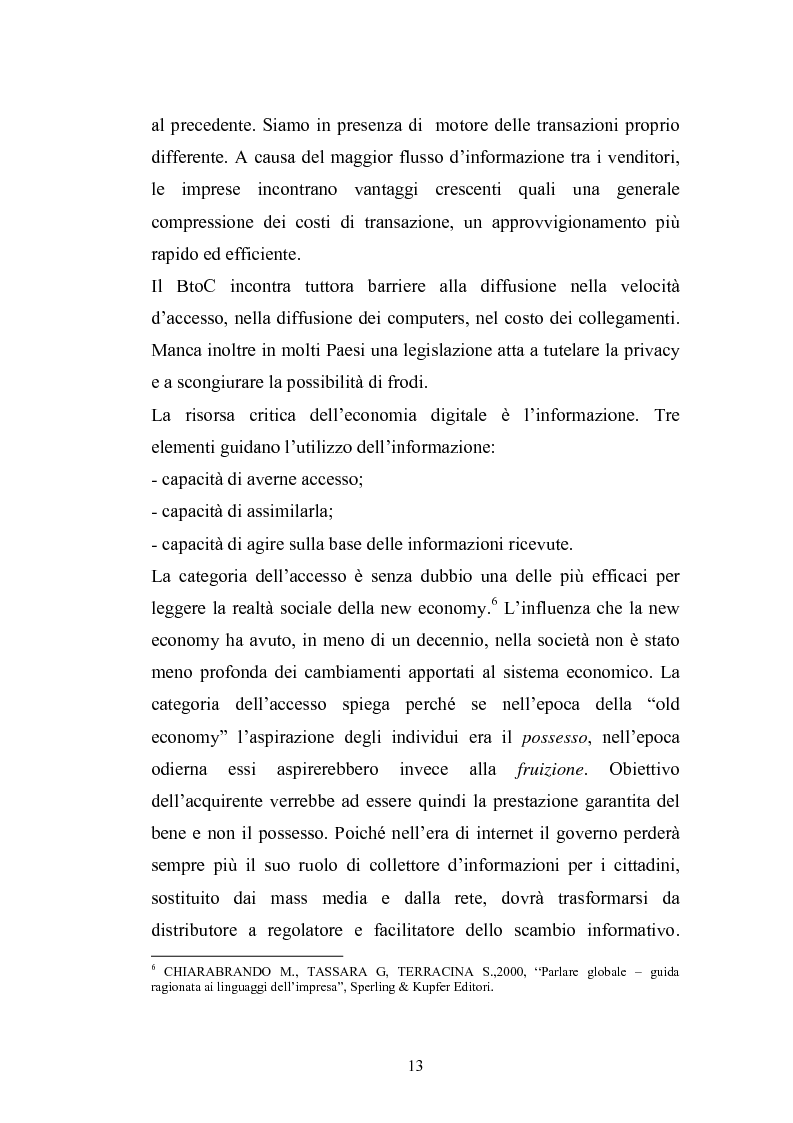 Anteprima della tesi: La tutela del consumatore nella new economy, Pagina 10