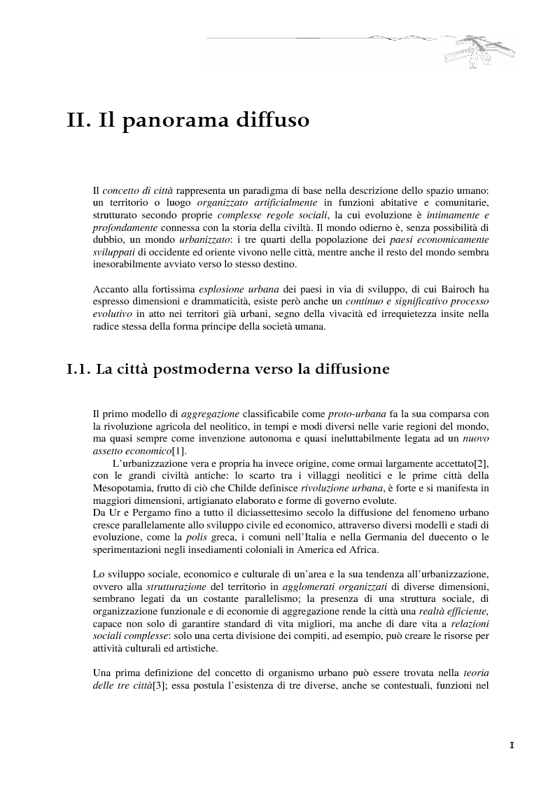 Anteprima della tesi: Il tram-treno: un segno attraverso la città diffusa, Pagina 5