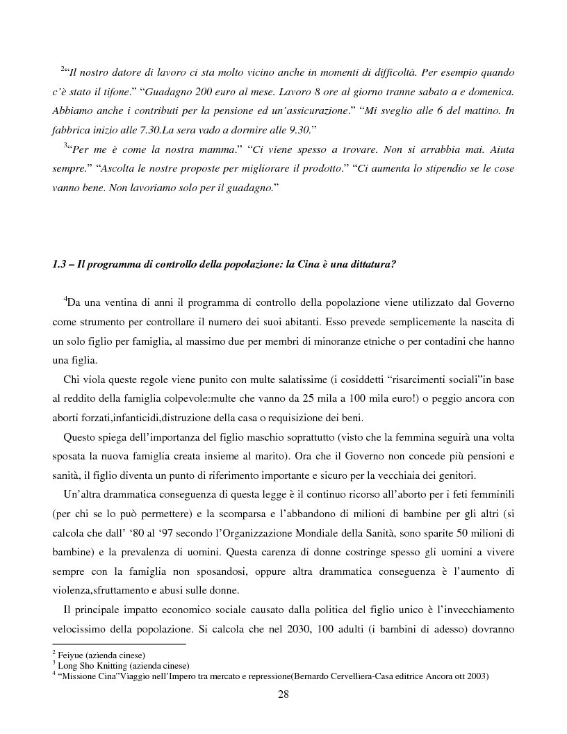 Anteprima della tesi: '' Cina : si salvi e… guadagni chi può! '' - Rischi ed opportunità nell’economia cinese per il mondo, l’Italia e la regione Emilia-Romagna, Pagina 13