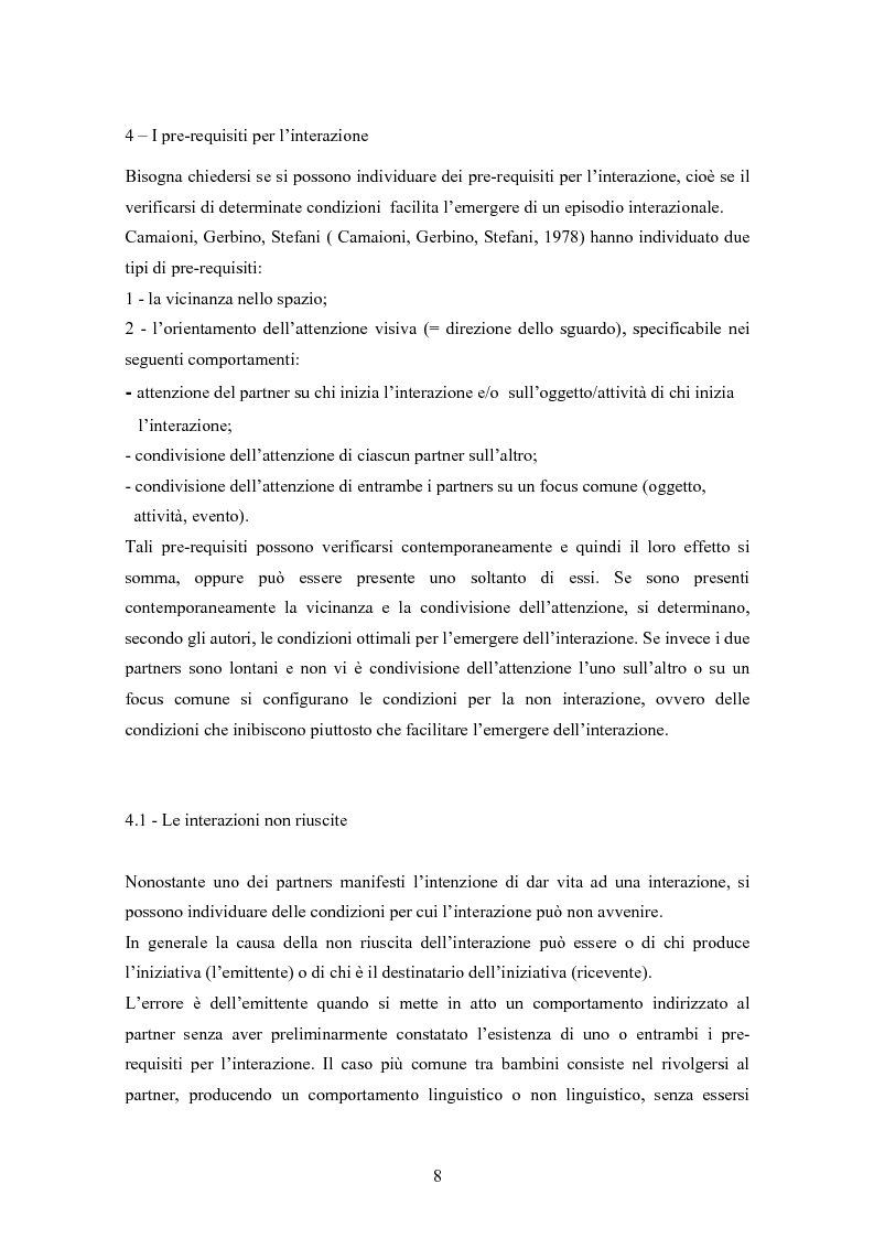 Anteprima della tesi: Conoscenze, atteggiamenti e sentimenti intorno ai pari in condizioni di disabilità. Uno studio nella scuola elementare, Pagina 8