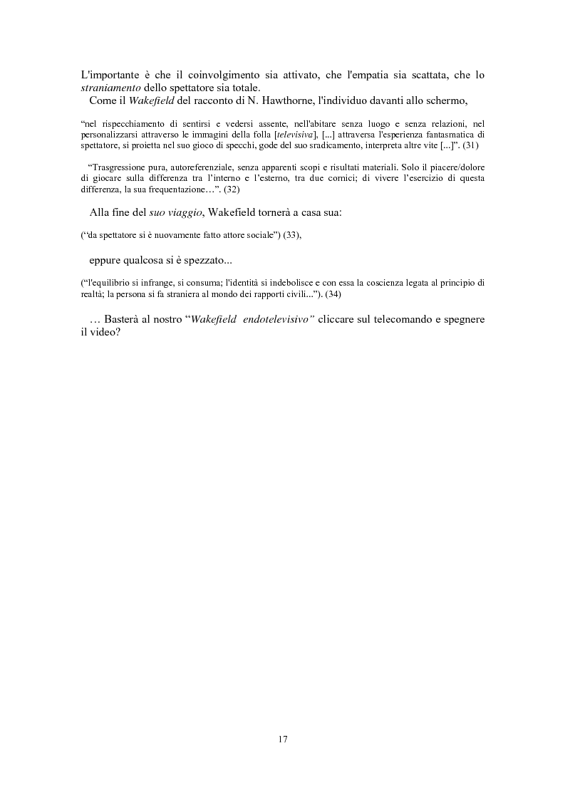 Anteprima della tesi: I mille volti del privato sullo schermo: tendenze ed apparenze nella programmazione televisiva, Pagina 15
