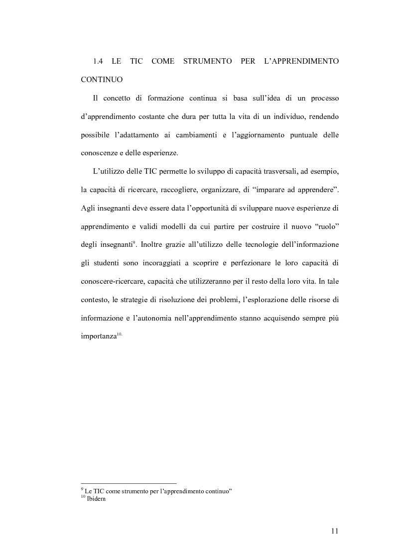 Anteprima della tesi: Progettare strumenti per la formazione a distanza. Gli aspetti motivazionali nell’apprendimento mediante strumenti telemediali., Pagina 11