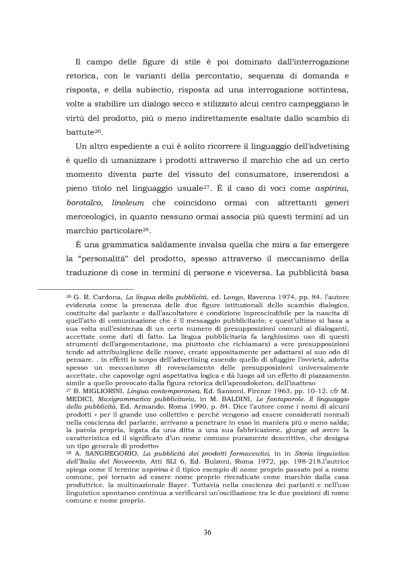 Anteprima della tesi: Pubblicità e media: tecniche e linguaggi, Pagina 13