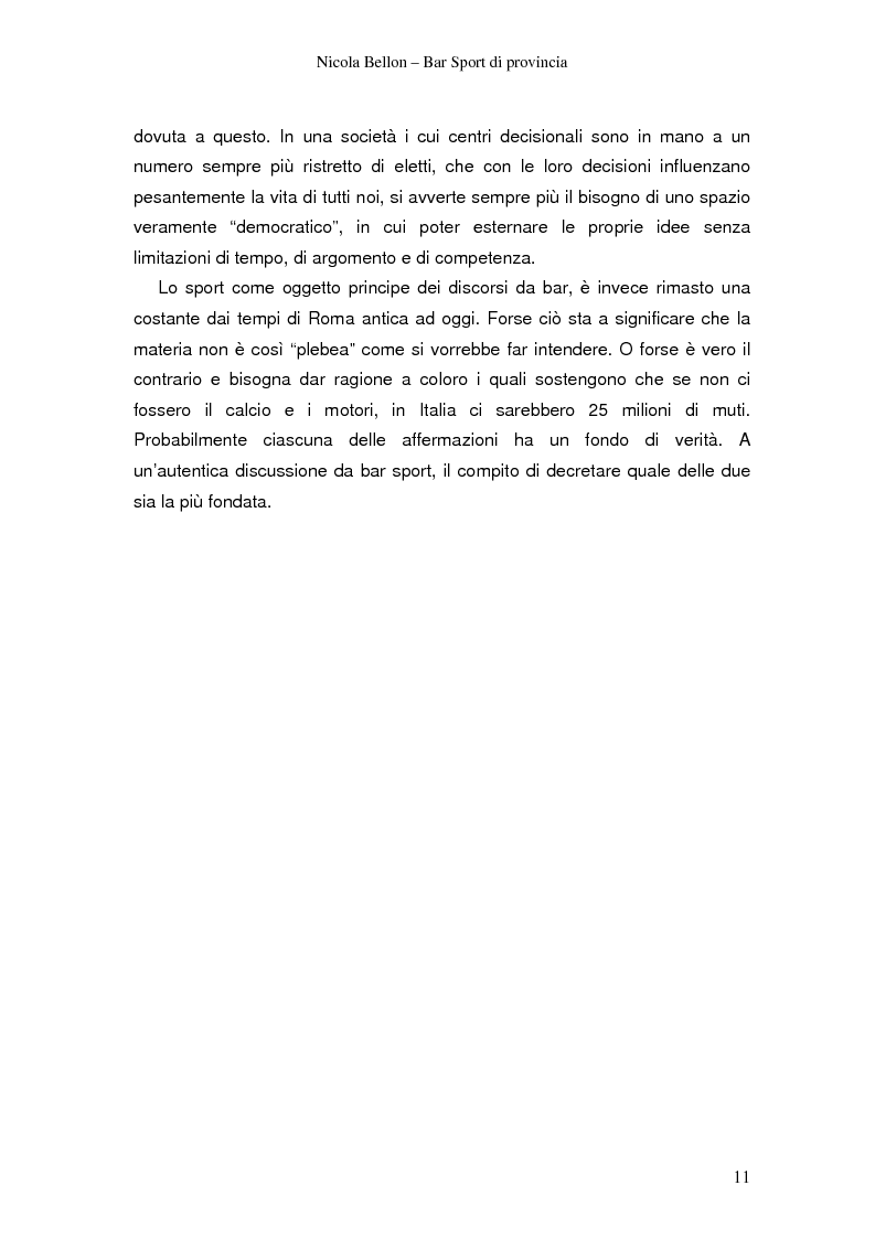 Anteprima della tesi: Bar sport di provincia: il calcio parlato nelle TV locali del nord-est, Pagina 6