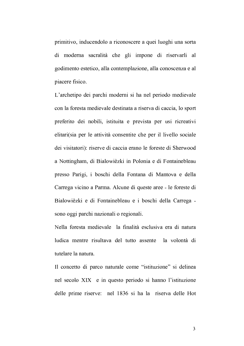 Anteprima della tesi: La gestione economica delle aree marine protette di Ustica e Capo Gallo-Isola delle Femmine, Pagina 3