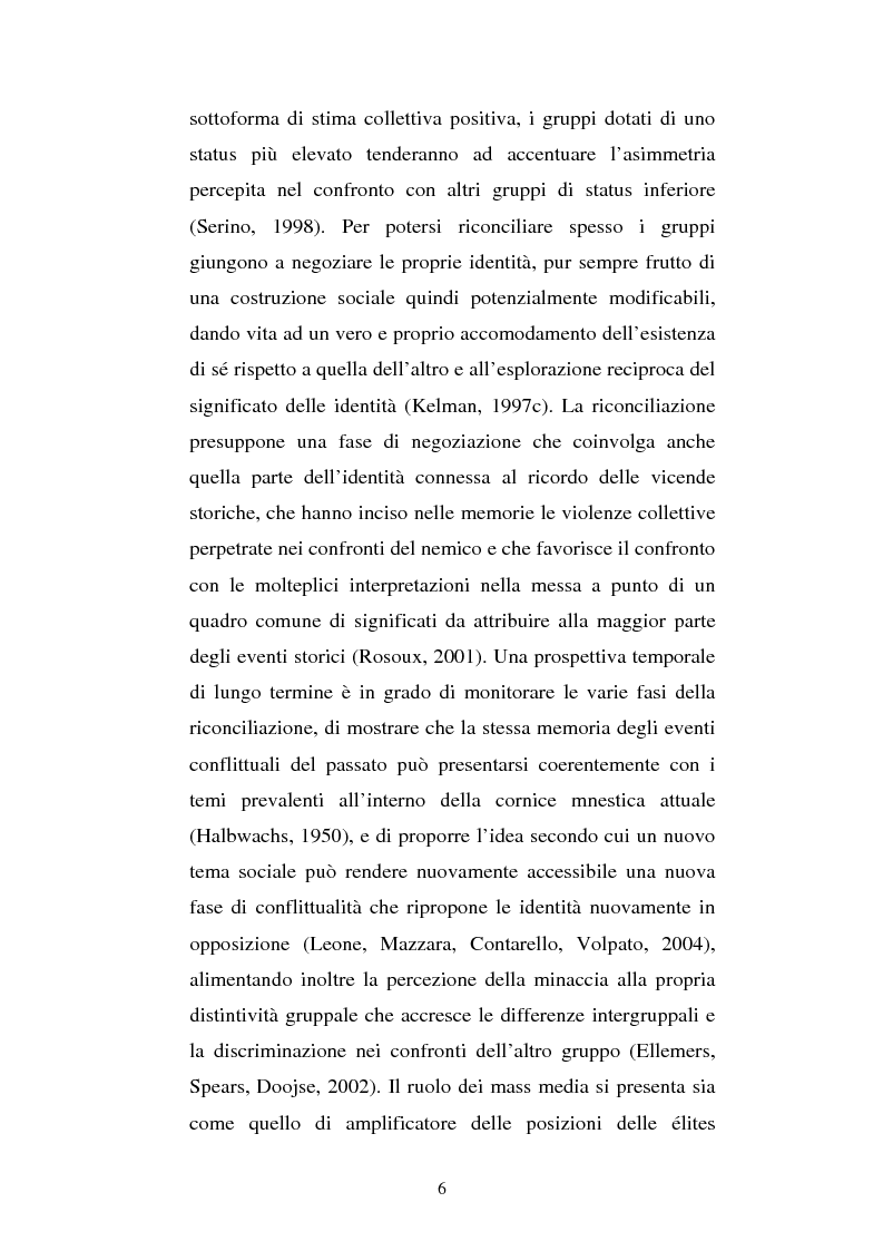 Anteprima della tesi: L'identità negoziata nel processo di riconciliazione. Uno studio sul caso franco-tedesco, Pagina 6