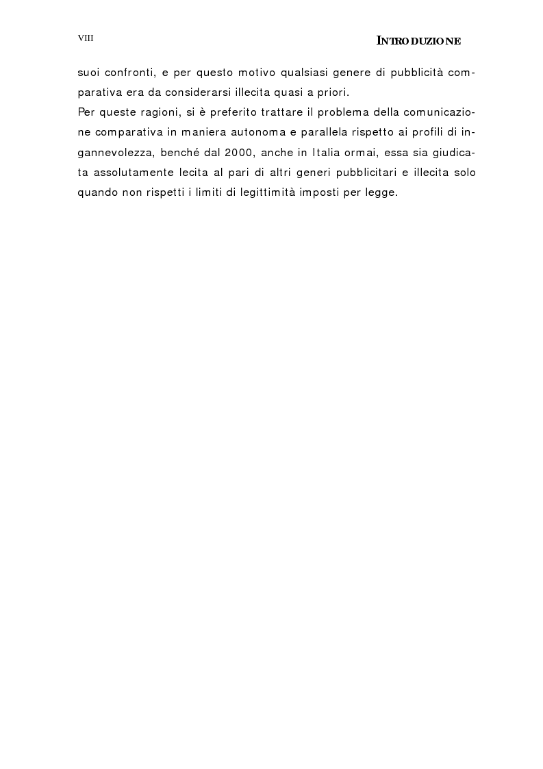 Anteprima della tesi: Le insidie della pubblicità. Tutela del consumatore e del concorrente., Pagina 5