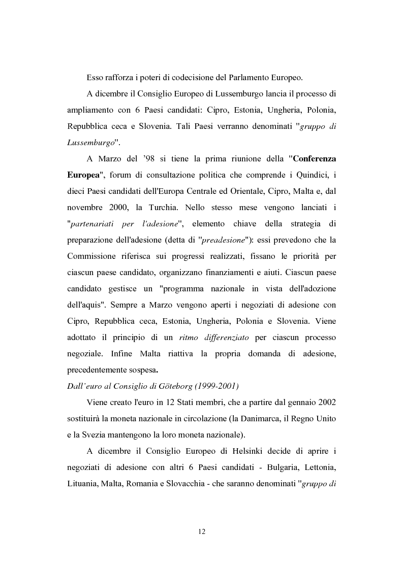 Anteprima della tesi: L'ingresso della Slovenia nell'Unione Europea, Pagina 10
