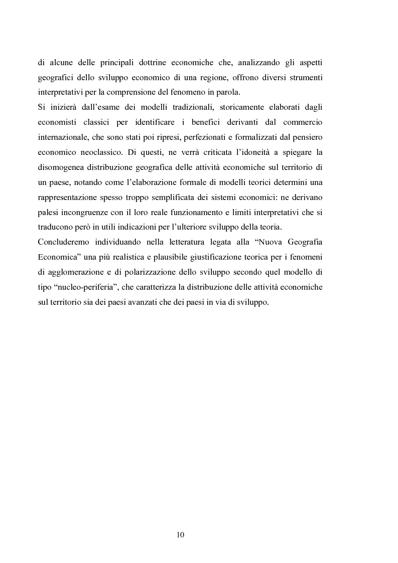 Anteprima della tesi: Le politiche regionali dell'Unione europea nella prospettiva dell'allargamento, Pagina 7