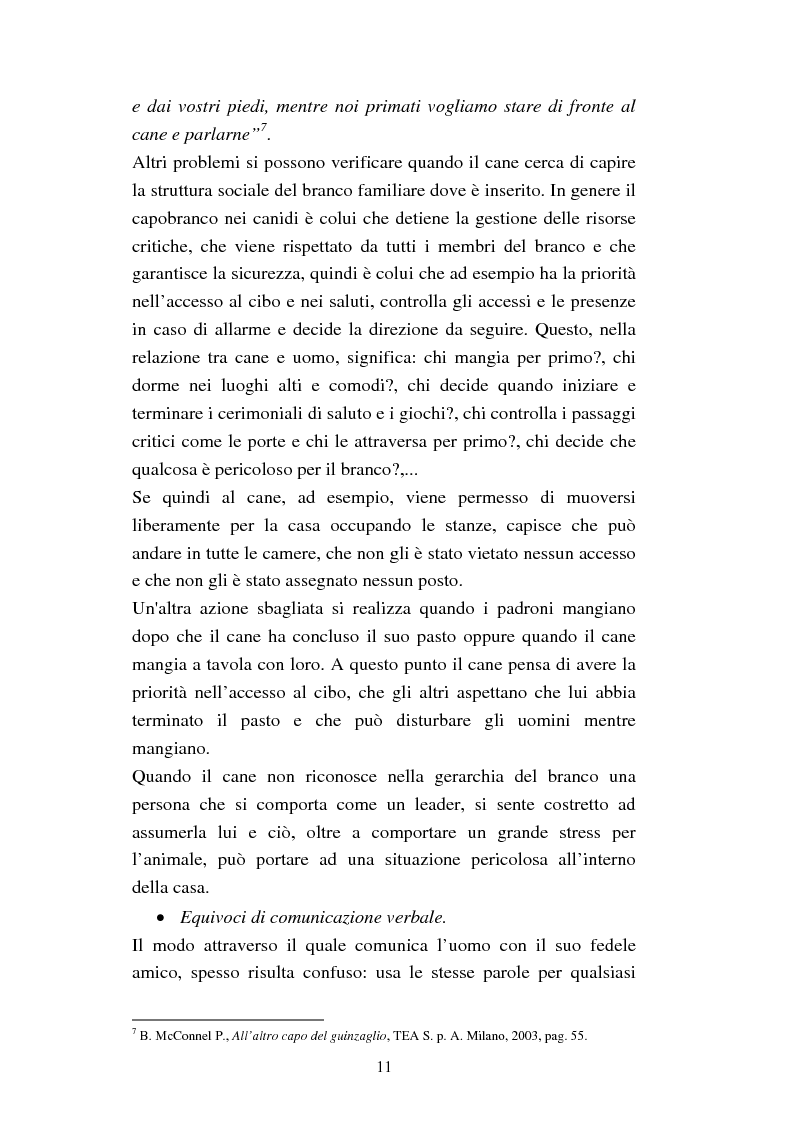 Anteprima della tesi: Legami per crescere. Comunicazione e relazione nelle attività assistite con i cani, Pagina 9