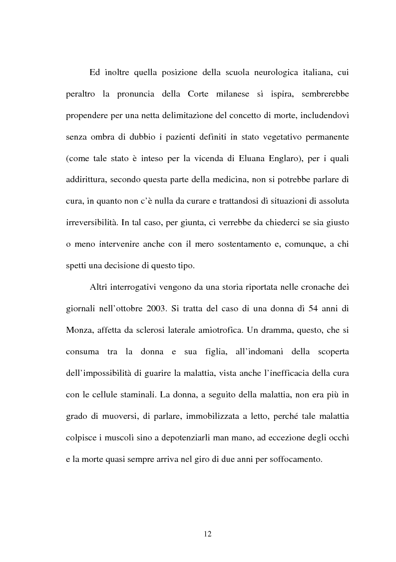 Anteprima della tesi: Il diritto alla dolce morte e i suoi argomenti. Profili di filosofia del diritto, Pagina 12