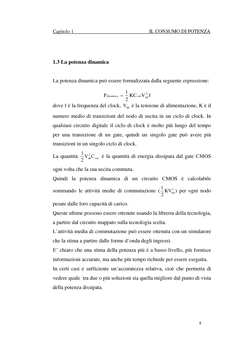 Anteprima della tesi: Progetto in VHDL di un sistema di gestione della potenza dissipata nel bus AMBA, Pagina 8
