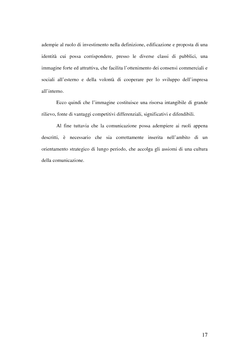 Anteprima della tesi: Comunicare l'azienda. Il caso iGuzzini Illuminazione., Pagina 13