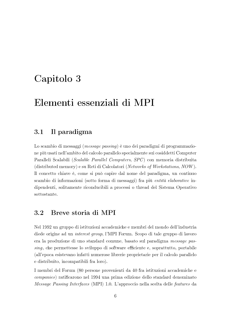 Anteprima della tesi: Sviluppo di algoritmi paralleli per l’analisi di ”storie” simulative, Pagina 8