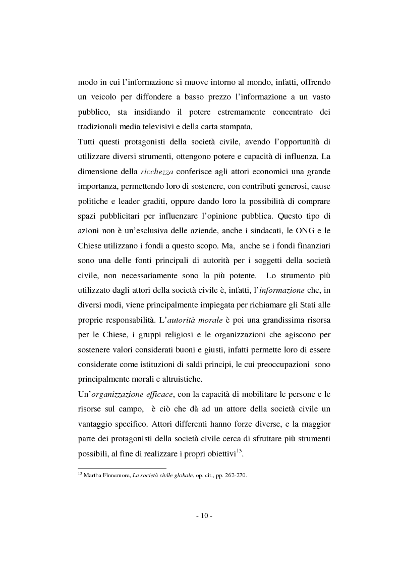 Anteprima della tesi: Il contributo della società civile e delle Organizzazioni Non Governative allo sviluppo dei programmi comunitari, Pagina 10