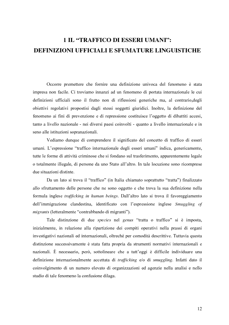 Anteprima della tesi: Il Traffico di Minori: Fattualità di un Fenomeno Mondiale, Pagina 6