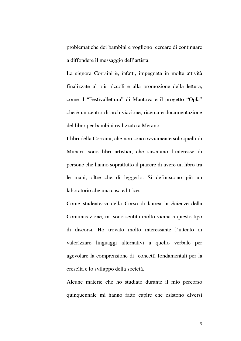 Anteprima della tesi: Le pagine illeggibili. L’esperienza di Bruno Munari e delle Edizioni Corraini, Pagina 5