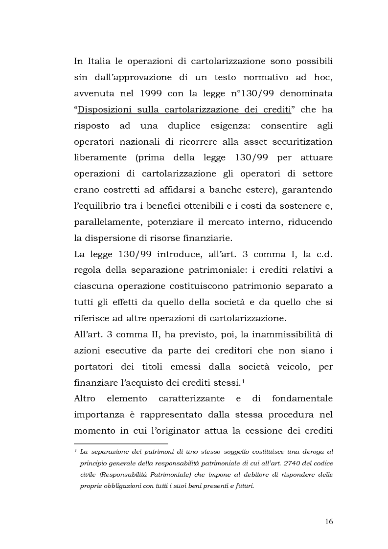 Anteprima della tesi: I Covered Bond in Europa e l'esperienza italiana, Pagina 8
