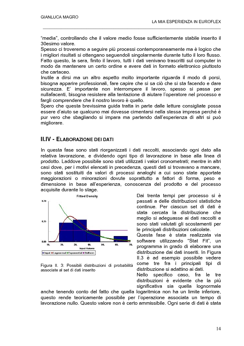 Anteprima della tesi: Modello integrato per la pianificazione e simulazione della produzione in un azienda manifatturiera meccanica., Pagina 14