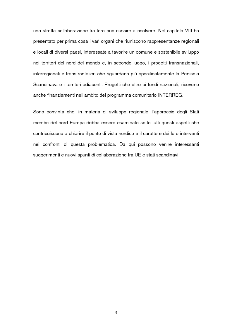 Anteprima della tesi: La Finlandia e l'Unione europea. I rapporti tra il governo locale e le istituzioni comunitarie., Pagina 5