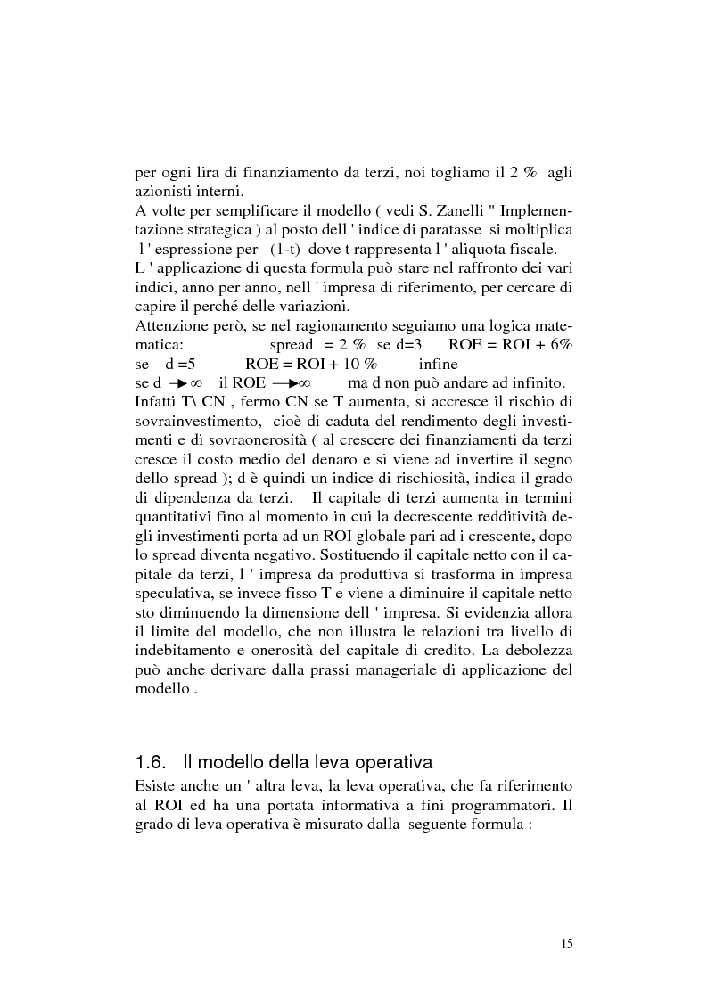 Anteprima della tesi: I modelli implementanti: l'analisi del modello tradizionale, Pagina 14