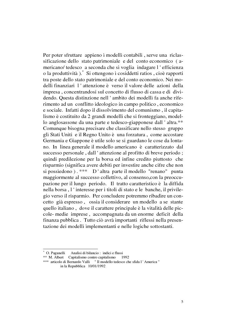 Anteprima della tesi: I modelli implementanti: l'analisi del modello tradizionale, Pagina 4