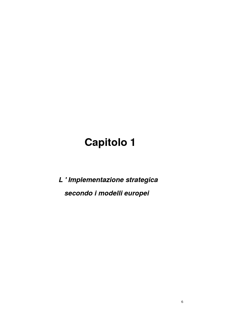 Anteprima della tesi: I modelli implementanti: l'analisi del modello tradizionale, Pagina 5