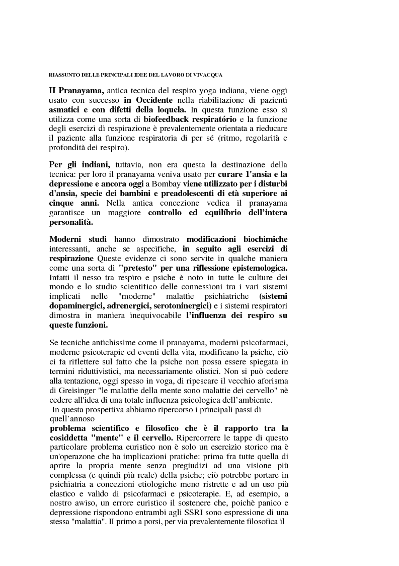 Estratto dalla tesi: Psiche e Respiro: Da Gall alla Pet, alla Ricerca dell'Anatomia della Mente; Il Pranayama come Esercizio Logico