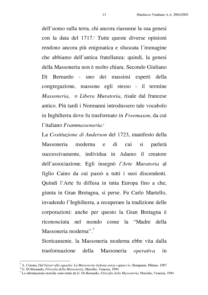 Anteprima della tesi: La comunicazione istituzionale della Massoneria del Grande Oriente d'Italia, Pagina 11