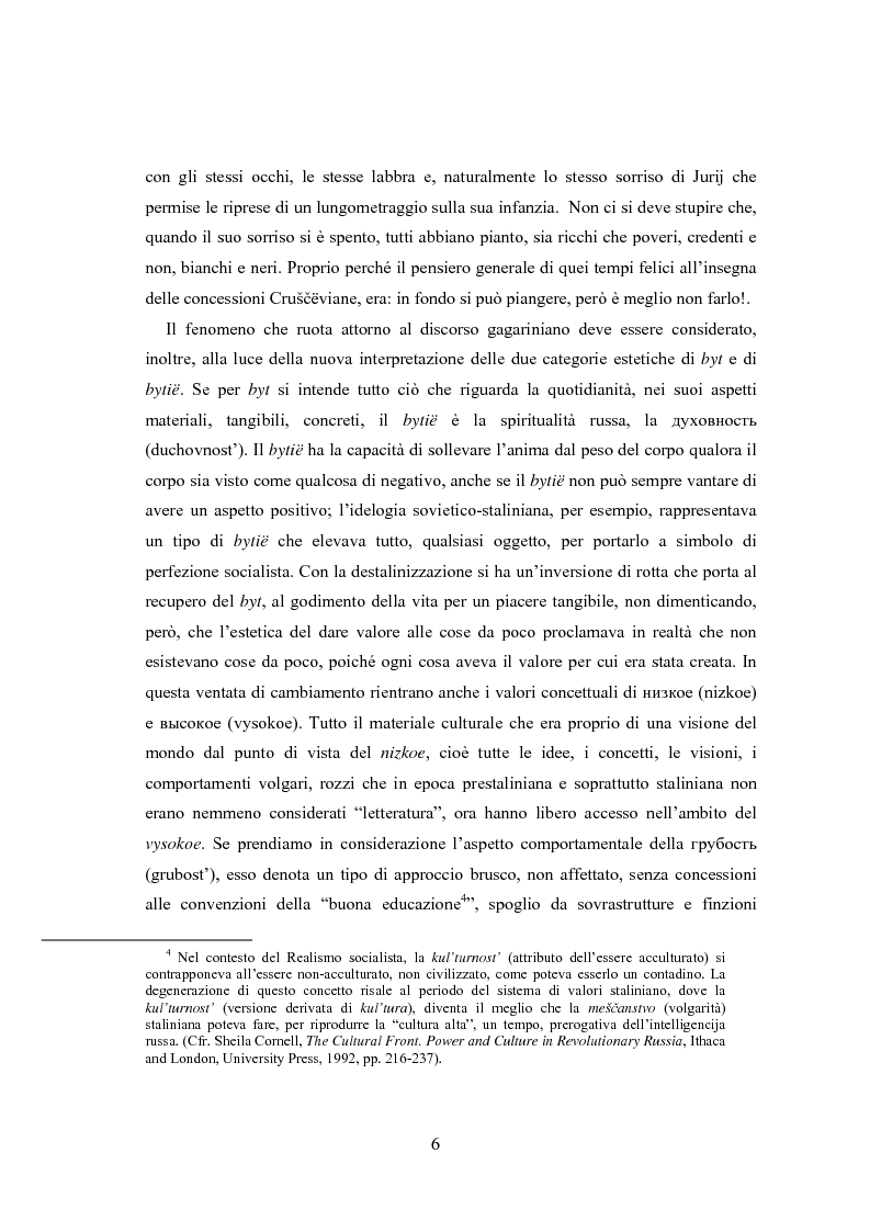 Anteprima della tesi: Il volo di Icaro 12 aprile 1961 Jurij Gagarin e il biglietto per il cosmo, Pagina 5