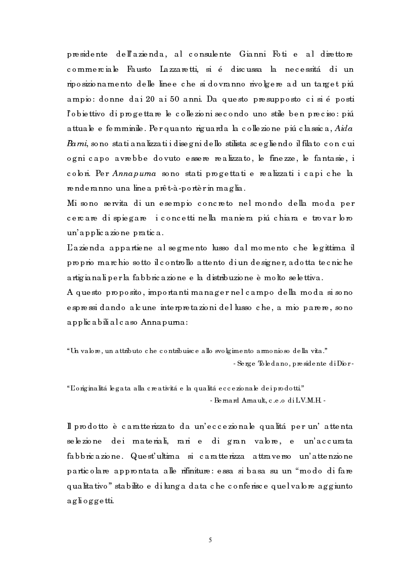 Anteprima della tesi: Annapurna: dal progetto alla collezione, Pagina 2