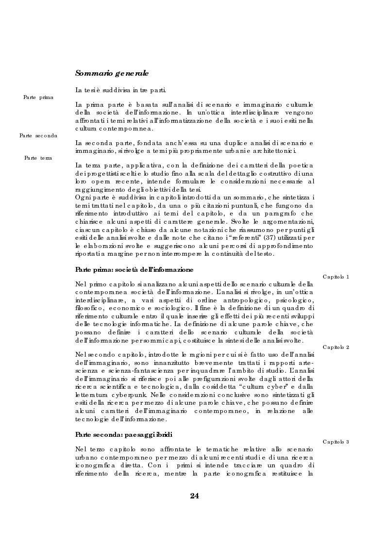 Anteprima della tesi: Utopia Vs. eterotopia. Poetica architettonica e tecnologie dell'informazione tra scenari e immaginario. Materiali e tecniche esecutive in tre progetti di Zaha Hadid, Shin Takamatsu e Future Systems., Pagina 9