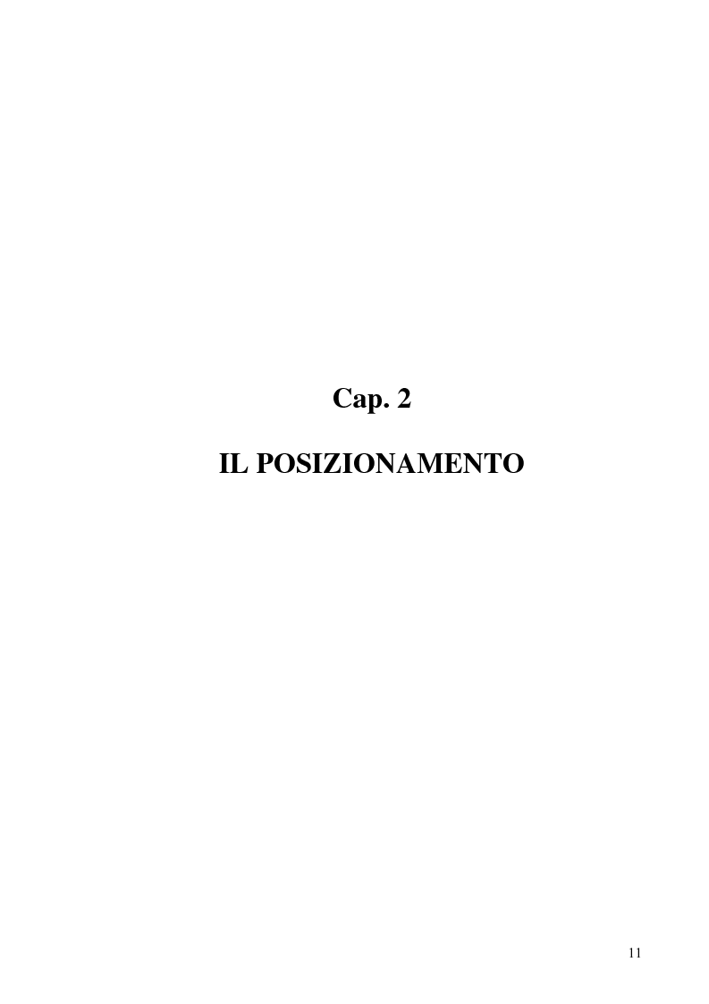 Anteprima della tesi: Riposizionamento di un marchio automobilistico: Alfa Romeo ed il modello 159, Pagina 11