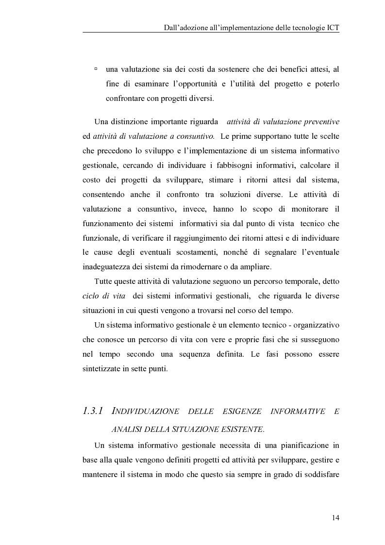 Anteprima della tesi: Problematiche relative ai sistemi ERP. Analisi di un caso aziendale, Pagina 9